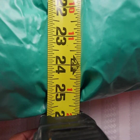 A New Day Jacket Womens XL Green Puffer Water Resistant Winter Coat Warm Zip - Picture 9 of 10